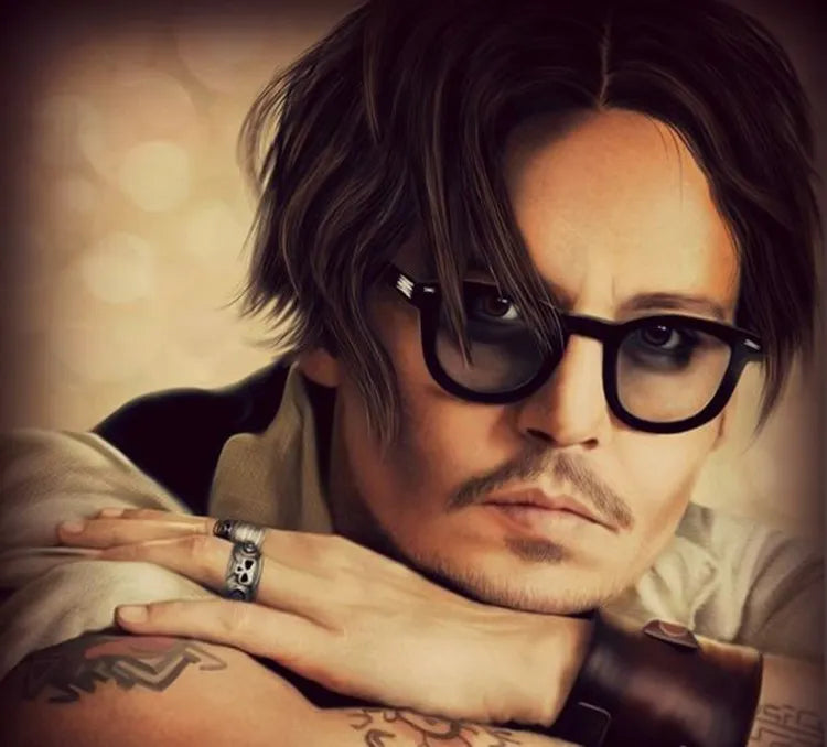 Johnny Depp Style Tinted Sunglasses - Fashion Forward Eyewear