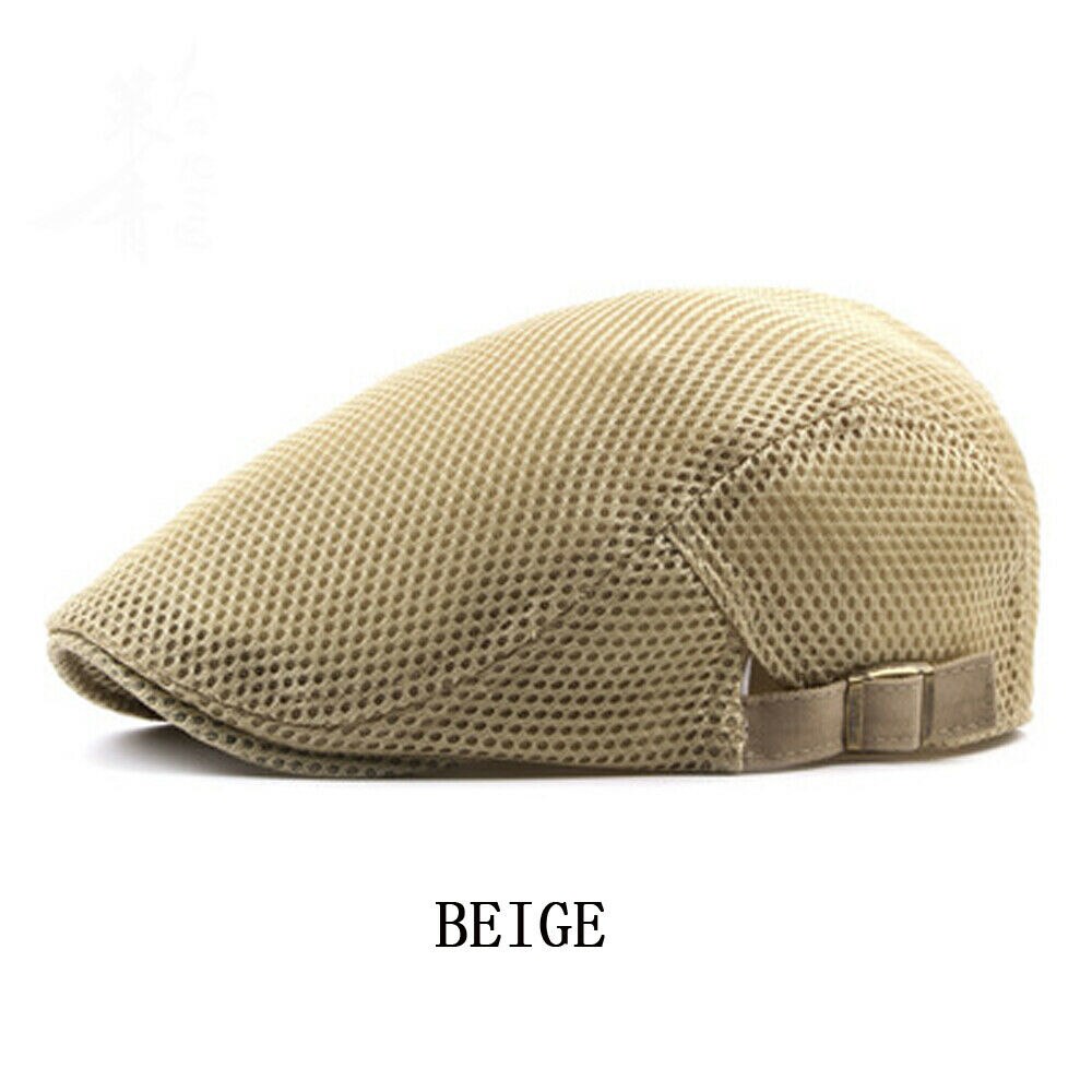 Stay Cool and Chic with Our Summer Mesh Newsboy Cap
