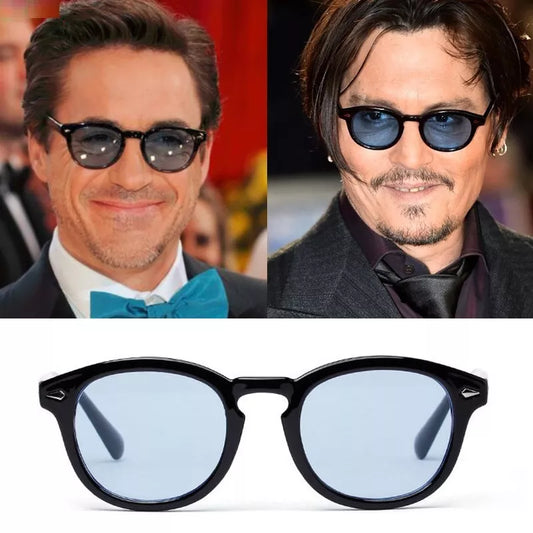 Vikulsi Classic Johnny Depp Round Sunglasses