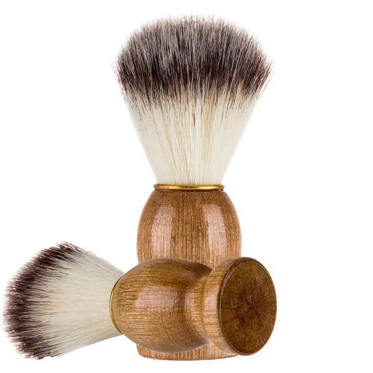 Natural Badger Hair Men's Shaving Brush - Barber Salon Essential for a Superior Shave