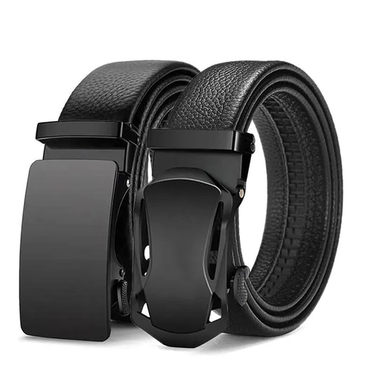 Styrkewear Leather Belt: Elevate Your Style with Automatic Buckle Elegance