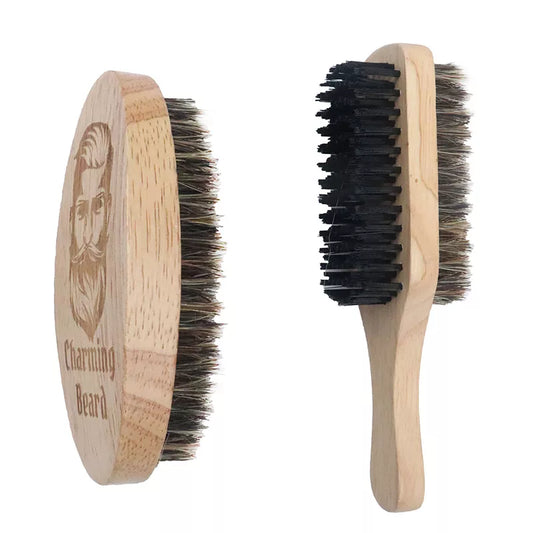 Experience Effortless Grooming with our Eco-Friendly Boar Bristle Shaving Brush