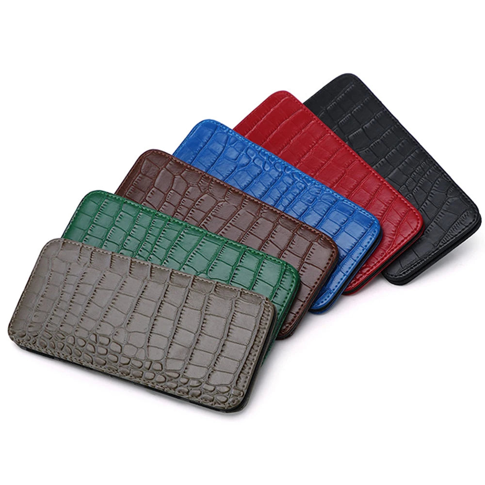 Classy Crocodile Pattern Wallet – Stylish and Functional Card Holder