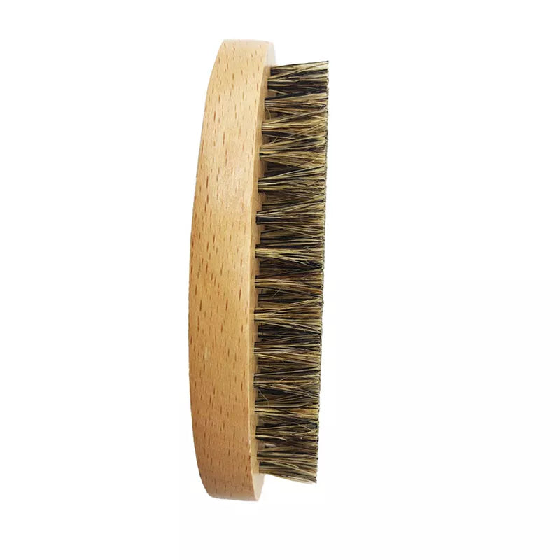 Experience Effortless Grooming with our Eco-Friendly Boar Bristle Shaving Brush
