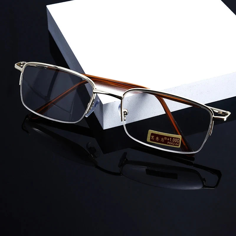 Unisex Reading Glasses - Clear Lenses with Various Diopter Options