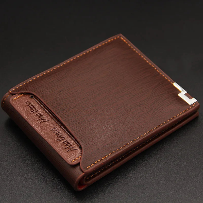Manhan Men's Fashion Wallet - Compact and Multi-functional Cardholder